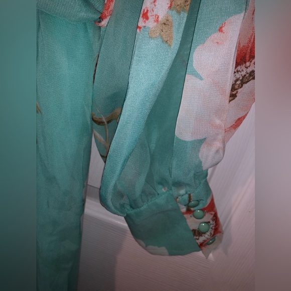 Square-Neck Linen-Blend Mini Dress - Picture 7 of 10